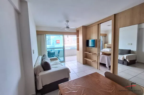 Apartamento mobiliado com 2 quartos no Condomínio Beach Class