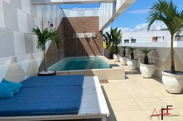 Excelente cobertura de alto padrão mobiliada para venda na Praia do Futuro