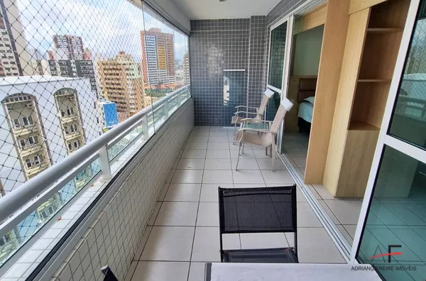 Apartamento mobiliado com 2 quartos no Condomínio Beach Class