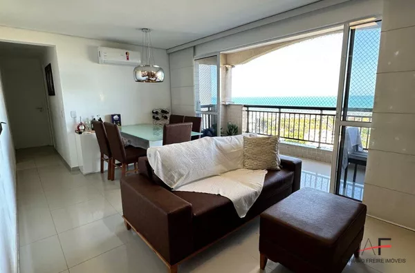 Apartamento com Vista Mar, 3 suítes para venda no Alta Vista Dunas