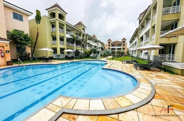 Apartamento Pé na Areia, Porteira Fechada com Vista Mar, para venda no Porto das Dunas