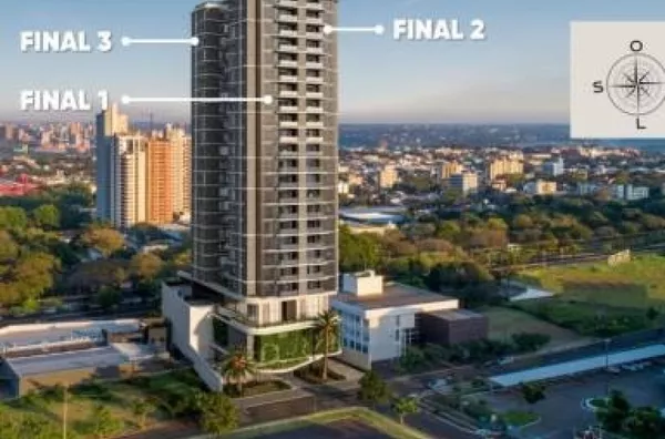 Apartamentos para venda no highline edifício no Centro de Pato Branco - PR