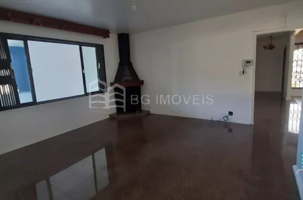 Sala de estar com lareira