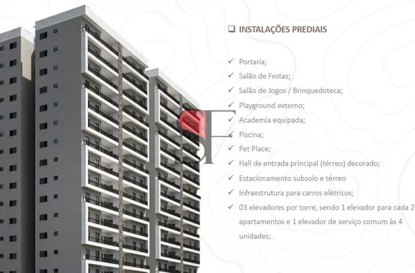 Lançamento Edifício MIrage a venda em Taubaté/Independência