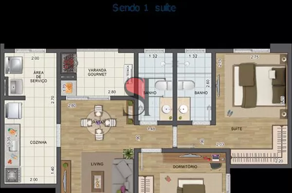 Apartamento para venda,  Independência, Taubaté