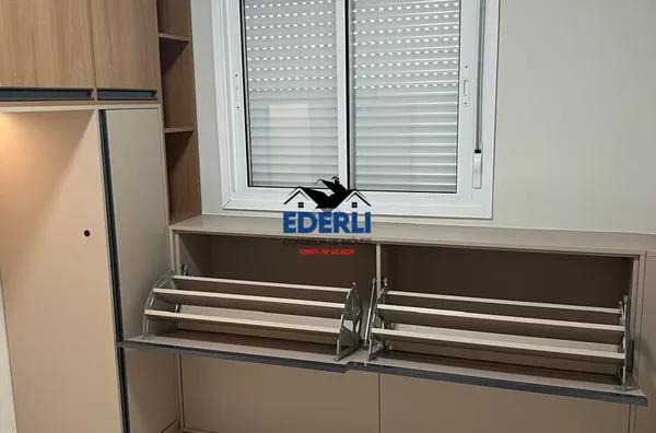 44 m² | 2 dormitórios | 1 vaga coberta | Mobiliado | Pronto para morar