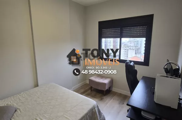 Lindo apartamento de 2 dormitórios com suíte com vaga para 2 carros, localizado no Bairro Floresta - São José-SC. - Foto 11