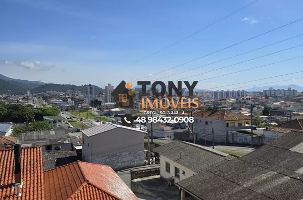 Apartamento de 2 dormitórios sendo 1 suíte à venda no bairro Jardim Cidade - São José.