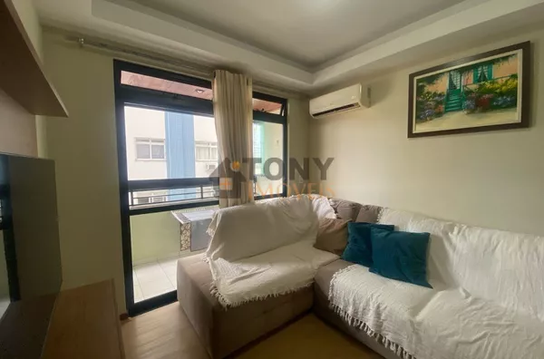 Apart. dois dorm. sendo um suíte, vaga coberta, mobiliado.