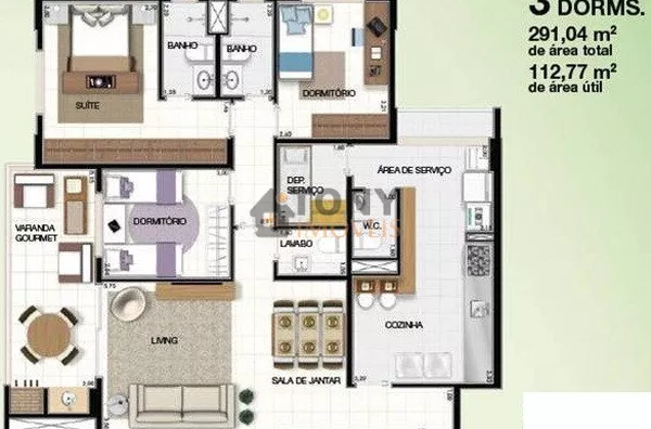 APARTAMENTO 3 QUARTOS NA SERRARIA VISTA MAR - Foto 26