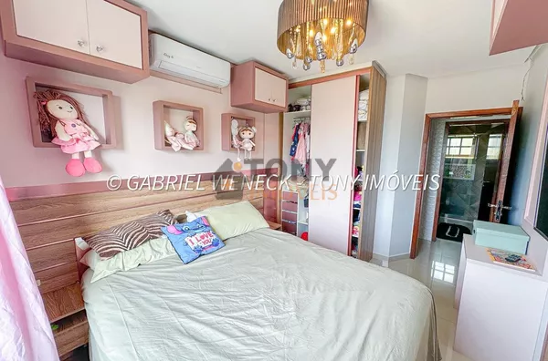 CASA EM CONDOMINIO BIGUAÇU COM 3 QUARTOS e vista mar - Foto 9