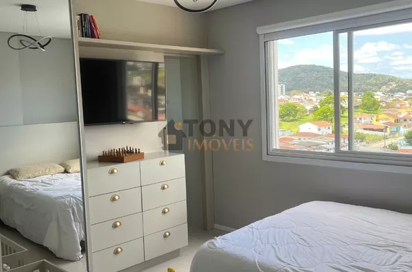 Apartamento de 2 dormitório sendo 1 suíte localizado no bairro Areias - São José - SC - Foto 10