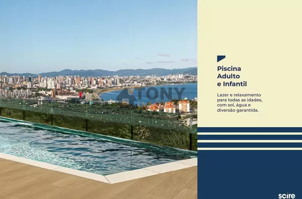 APARTAMENTO 2 QUARTOS COM SUITE PRÓXIMO DA BEIRA MAR DE SÃO JOSÉ - Foto 12