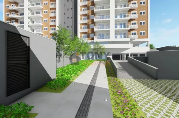 apartamento de 1 dormitório - suíte - sacada com currasqueira 