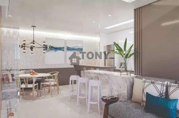 apartamento de 1 dormitório - suíte - sacada com currasqueira - Foto 10