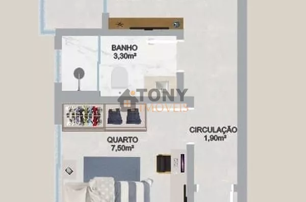 INCRIVEL APARTAMENTO 2 QUARTOS NO SERTAO DO MARUIM - Foto 7