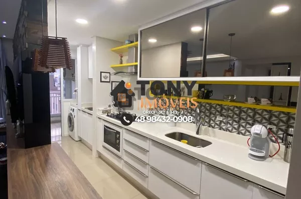 Apartamento de 2 dormitórios sendo 1 suíte com porteira fechada no bairro Bela Vista - São José. - Foto 7