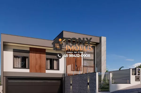 Casa imponete de 195m2,  3 dormitórios sendo 1 suíte no bairro Potecas - São José.