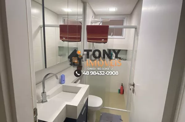 Apartamento de 2 dormitórios sendo 1 suíte com porteira fechada no bairro Bela Vista - São José. - Foto 11