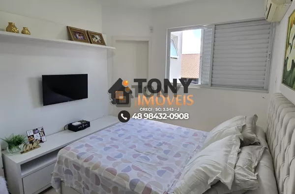 Apartamento de 2 dormitórios com suíte e 2 vagas em Barreiros - São José. - Foto 16
