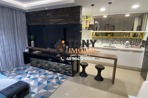 Apartamento de 2 dormitórios sendo 1 suíte com porteira fechada no bairro Bela Vista - São José.