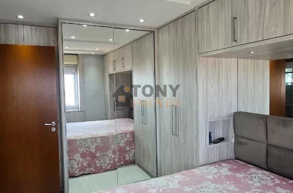Apartamento de 2 dormitórios sendo 1 suíte, semimobiliado lolizado no bairro Bela Vista - São José - SC - Foto 10