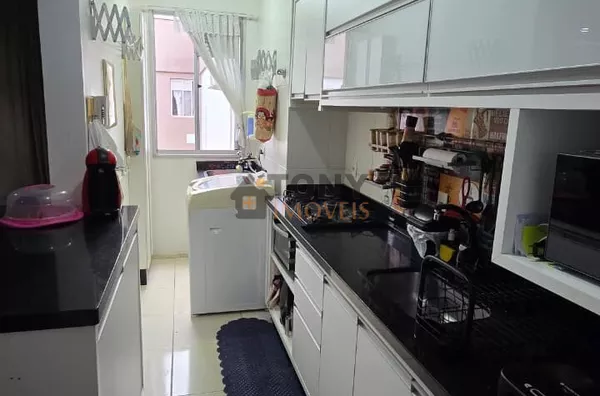 Apartamento de 2 dormitórios - entregue montado .