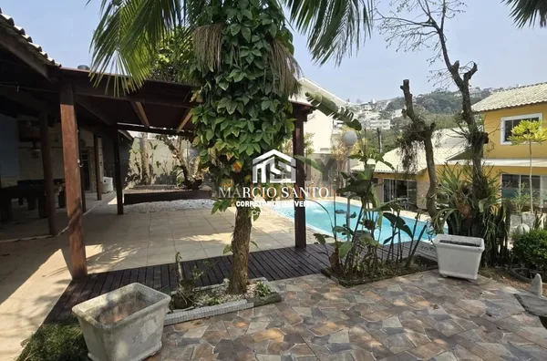 Casa residencial de alto padrão, em condomínio fechado, com 665 m², possui 5 dormitórios, sendo 4 suítes. Localizada no Bosque das Mansões - São José. - Foto 35