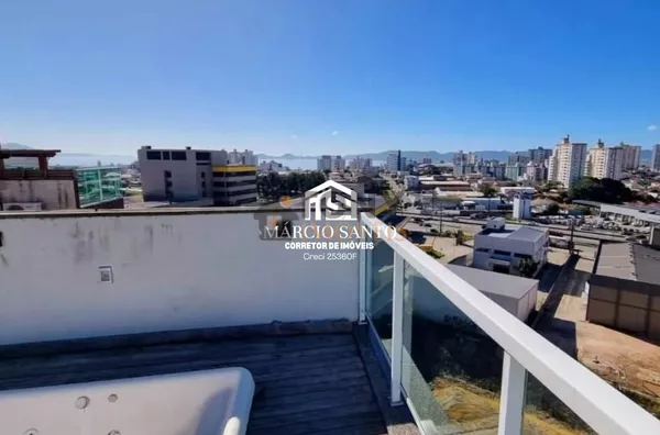 Cobertura duplex de 3 dormitórios sendo 1 suíte, com vista livre e Jacuzzi no bairro Floresta - São José. - Foto 22