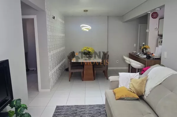 Apartamento de 2 dormitórios garden semimobiliado à venda localizado no bairro Areias - São José