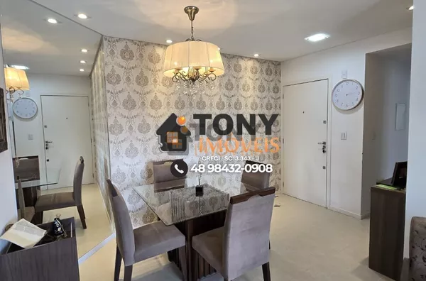 Apartamento de 2 dormitórios com suíte e 2 vagas em Barreiros - São José. - Foto 6