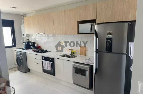 Lindo apartamento de 2 dormitórios com suíte com vaga para 2 carros, localizado no Bairro Floresta - São José-SC.