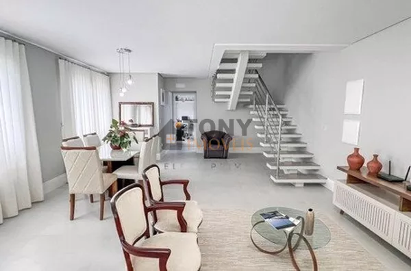 Belíssima casa de 3 dormitórios sendo 1 suíte, semi mobiliada no Delta Ville - Biguaçu