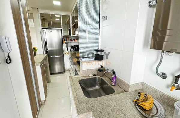 APARTAMENTO 2 QUARTOS EM FRENTE O COLÉGIO NOSSA SRA DE FATIMA - Foto 12