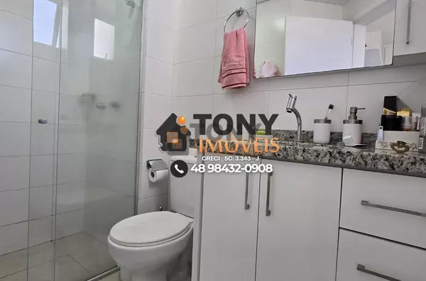 Apartamento de 2 dormitórios com suíte e 2 vagas em Barreiros - São José. - Foto 21