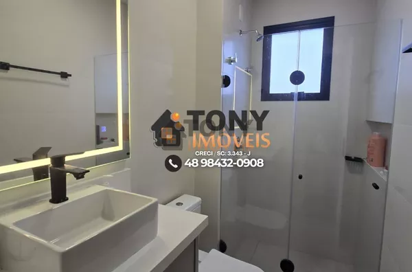 Lindo apartamento de 2 dormitórios com suíte com vaga para 2 carros, localizado no Bairro Floresta - São José-SC. - Foto 13