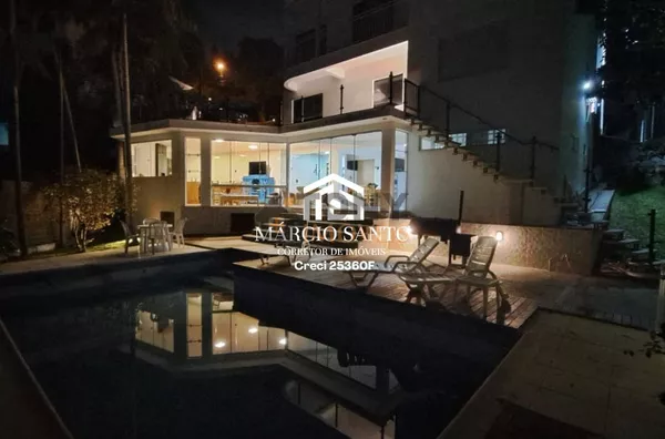  casa no Bosque das Mansões de 4 quartos -  vista mar.