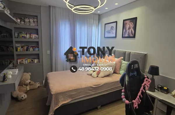 Casa imponente com 3 dormitórios, todos com suíte e closet, e uma área gourmet de tirar o fôlego espera por você no bairro Deltaville - Biguaçú-SC - Foto 14
