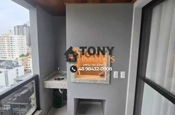 Lindo apartamento de 2 dormitórios com suíte com vaga para 2 carros, localizado no Bairro Floresta - São José-SC. - Foto 7