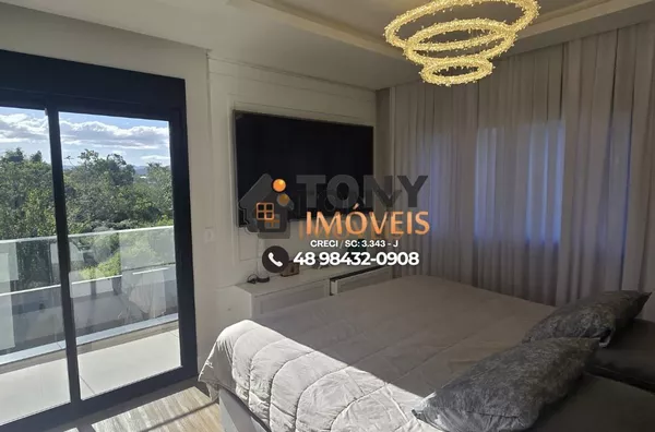Casa imponente com 3 dormitórios, todos com suíte e closet, e uma área gourmet de tirar o fôlego espera por você no bairro Deltaville - Biguaçú-SC - Foto 28
