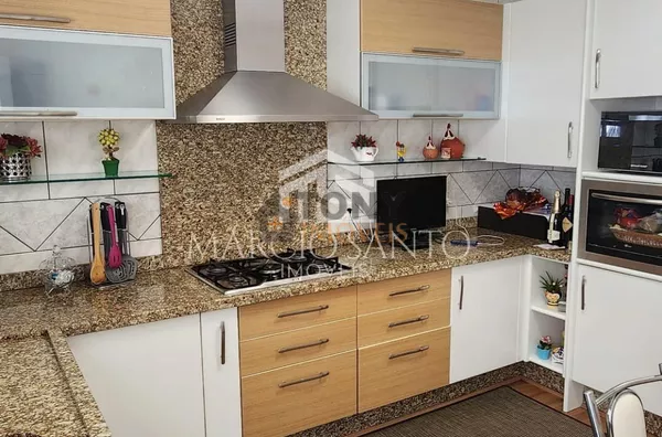 Linda casa de 3 quartos sendo 2 suítes localizada no Loteamento Vila Dourada no bairro Bela Vista - São José. - Foto 6