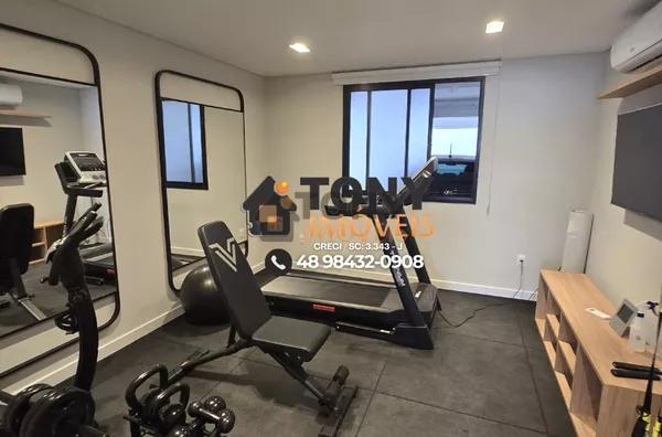 Lindo apartamento de 2 dormitórios com suíte com vaga para 2 carros, localizado no Bairro Floresta - São José-SC. - Foto 24