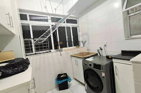 2 quartos com suíte + 2 vagas - MOBILIADO