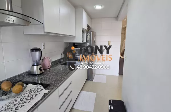 Apartamento de 2 dormitórios com suíte e 2 vagas em Barreiros - São José. - Foto 11