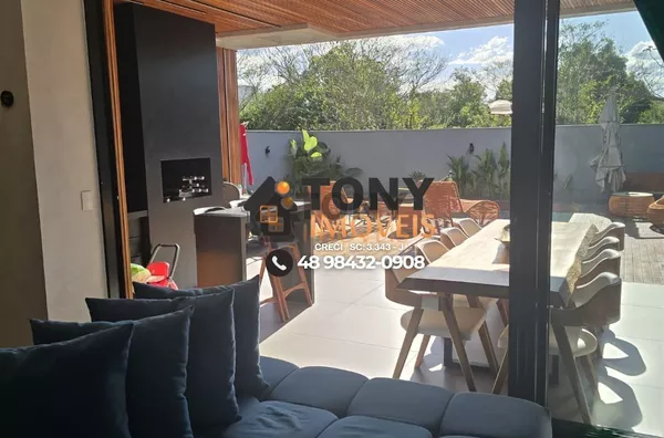 Casa imponente com 3 dormitórios, todos com suíte e closet, e uma área gourmet de tirar o fôlego espera por você no bairro Deltaville - Biguaçú-SC - Foto 39