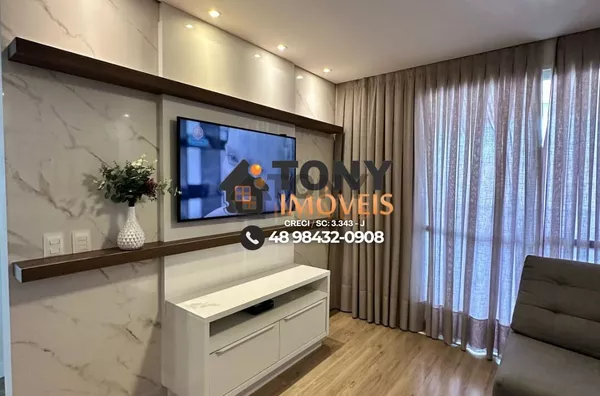 Apartamento de 2 dormitórios sendo 1 suíte no bairro Centro - Palhoça. - Foto 15