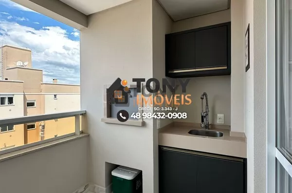 Apartamento de 2 dormitórios sendo 1 suíte no bairro Centro - Palhoça. - Foto 16