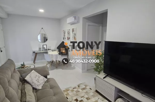 Lindo apartamento de 2 dormitórios com suíte com vaga para 2 carros, localizado no Bairro Floresta - São José-SC.