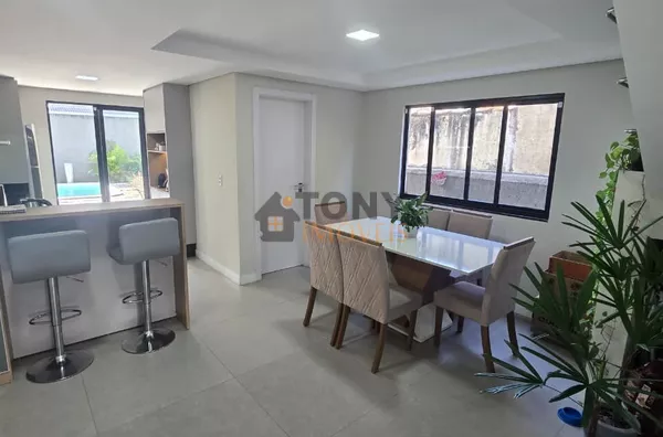 Sobrado de 3 dormiórios semimobiliado com Piscina localizado no bairro Areias - São José - SC. - Foto 6