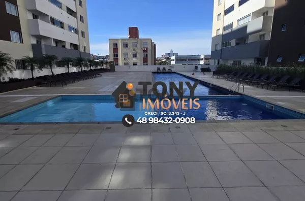 Apartamento com 2 Quartos sendo 1 suíte à venda, 63m² - Areias - São José